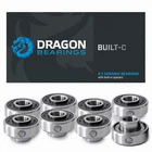 Fireball Dragon BUILT CERAMIC Skateboard Bearings [8-Pack]