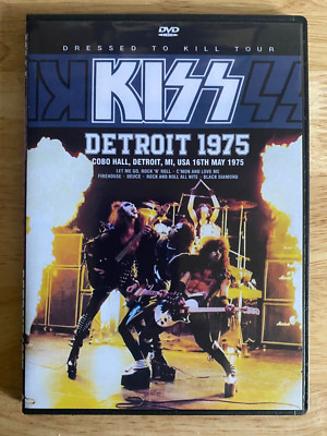 KISS - Live at Cobohall 1975 Dressed to Kill DVD Gene