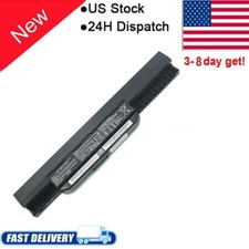 Battery for Asus A43S A45A A53 K43B K53E K53S K54 X43T X53 A32-K53 A42-K53 Black