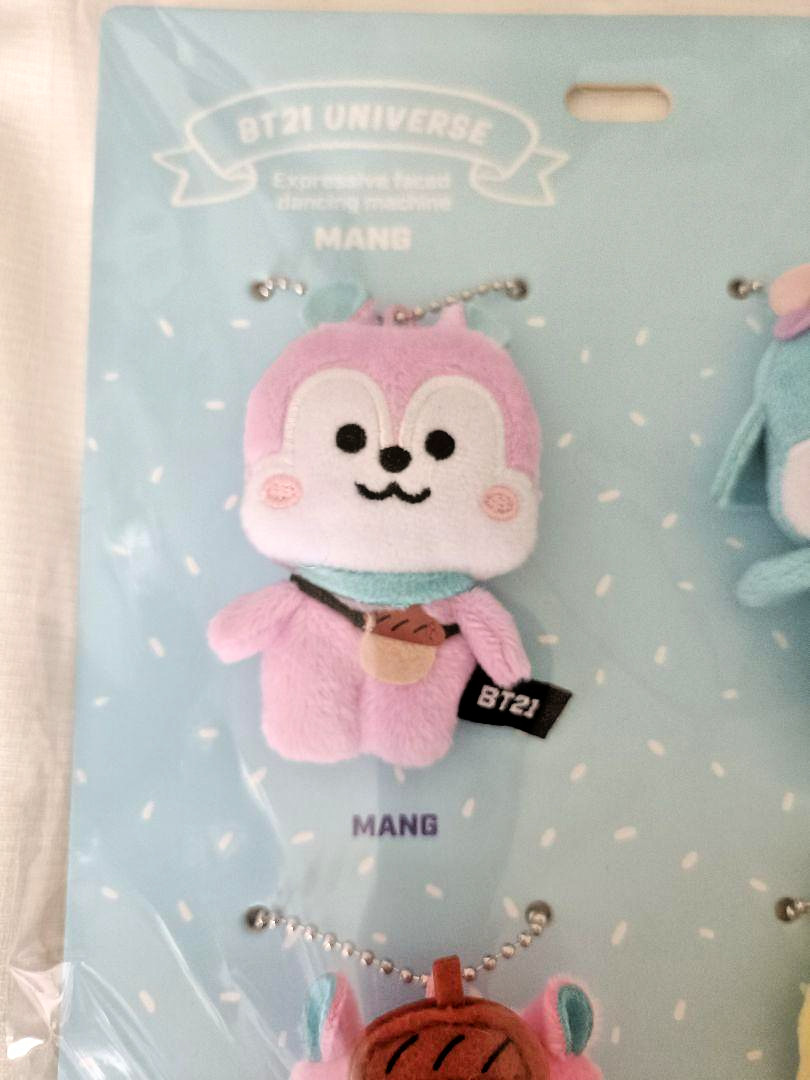 BT21 BASIC MASCOT  4つセット BT21 Family Mascot Set MANG Full Complete Set 4 Plush Doll