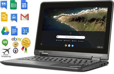 Lenovo ThinkPad Yoga 11e Chromebook 11.6'' 4GB 16GB Intel Celeron 1.83GHz Laptop