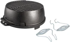 L12RG Portable Kickoff Grill, Cast Iron, 12-In. round - Quantity 1