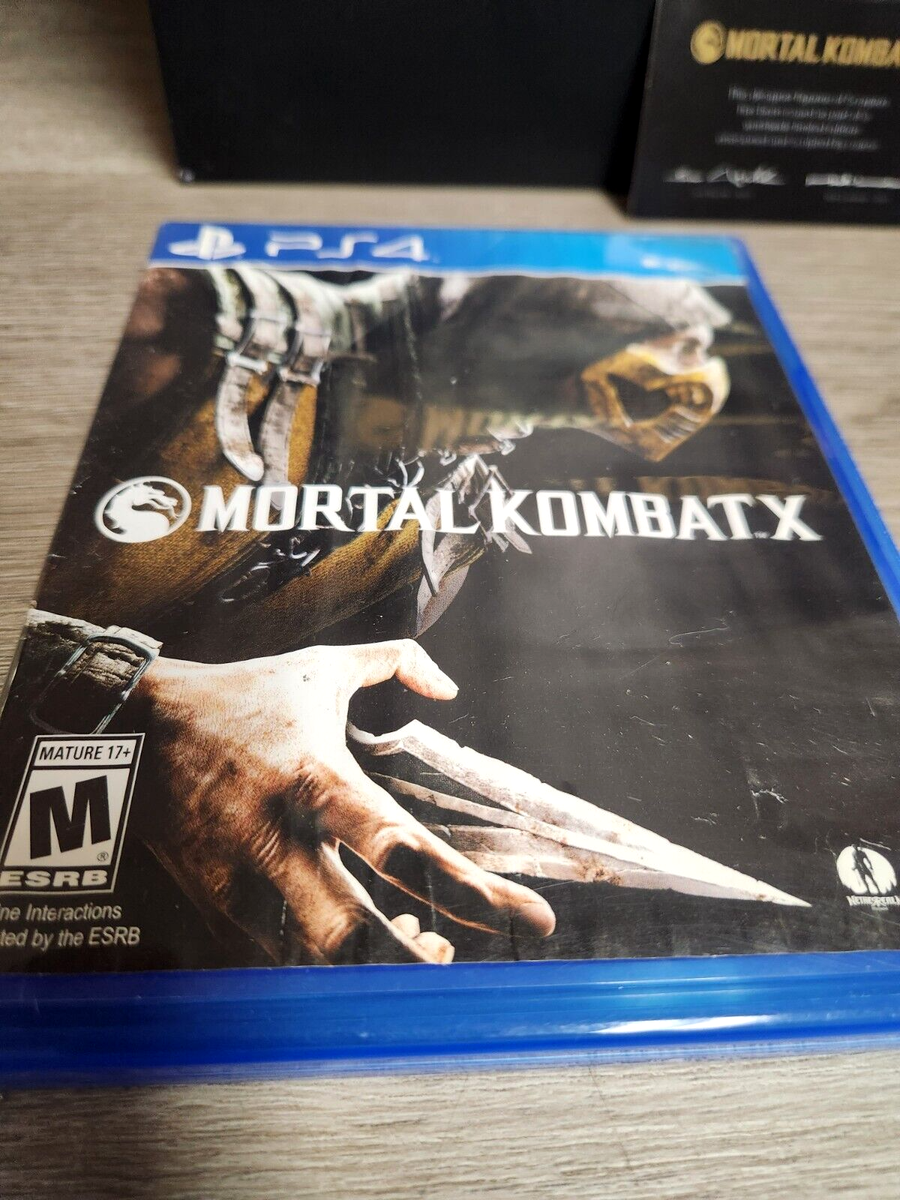 MORTAL KOMBAT X COLLECTOR'S EDITION Coarse SCORPION STATUE With