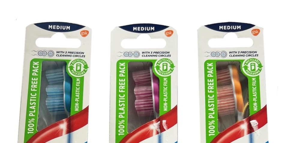 6pz Spazzolino da denti manuale Aquafresh Intense Clean morbido colori assortiti - Immagine 3 di 4