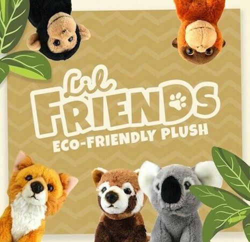 FRIENDS KORIMCO Lil Friends Tiger Plush Soft Toy 18cm Stuffed Animal by