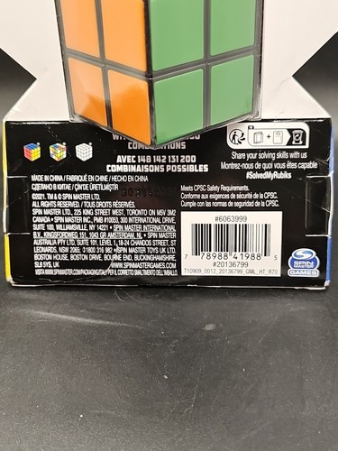 Original Rubik's Tower Puzzle 2x2x4 Spin Master Games New Factory Sealed 2021 - Picture 3 of 8