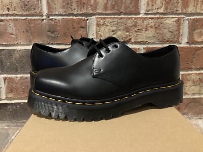 (*)様 Dr.Martens 1461 BEX SQUARED BLACK U 1461 Bex Squared Toe Leather Oxford Shoes in Black | Dr. Martens