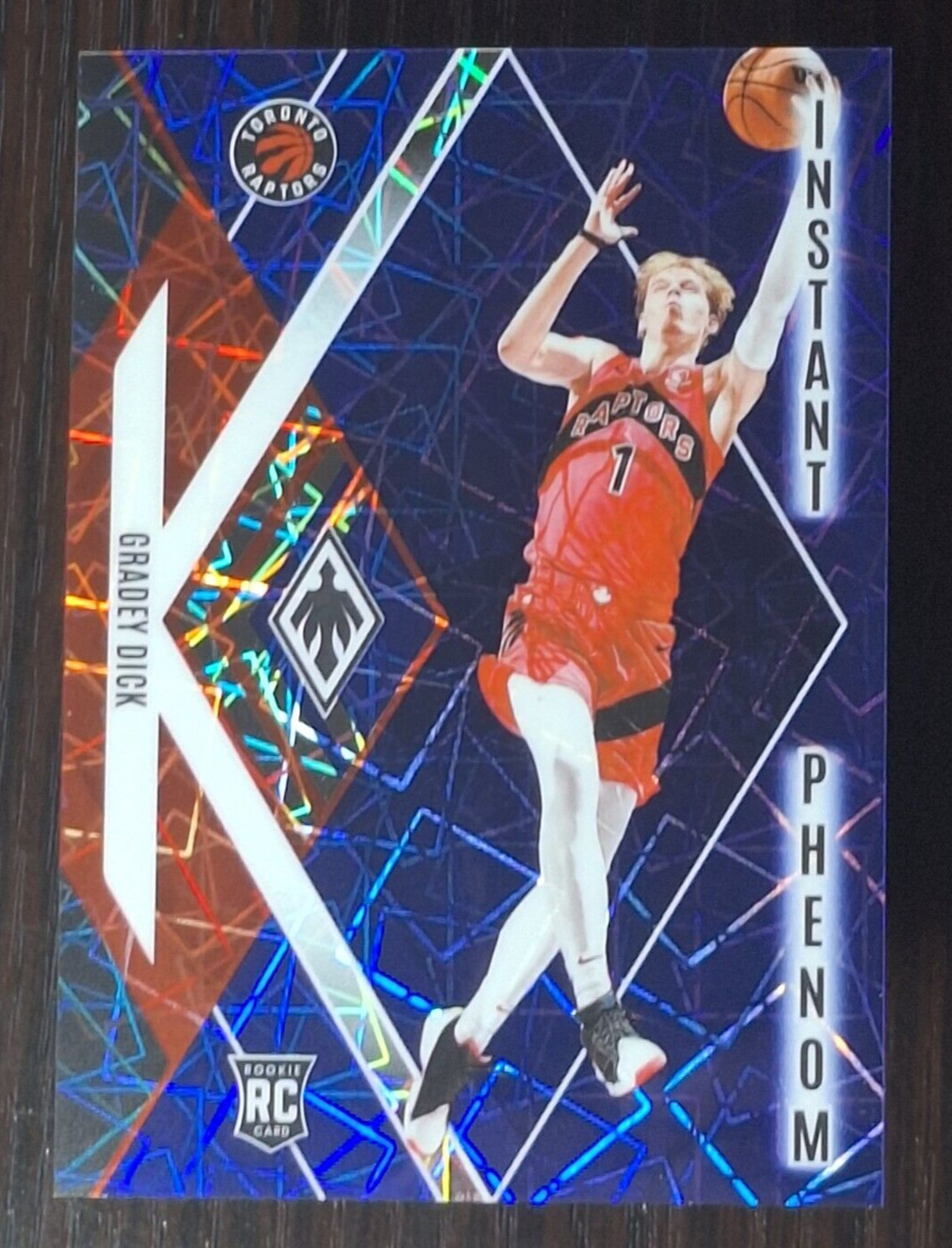 2023-24 Panini Phoenix - Instant Phenom Blue Lazer #23 Gradey Dick 136/275 (RC)