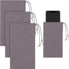 3 Pcs EMF Blocking Phone Case Shield Sleeve Protection Cell Pouch Fits in Pocket