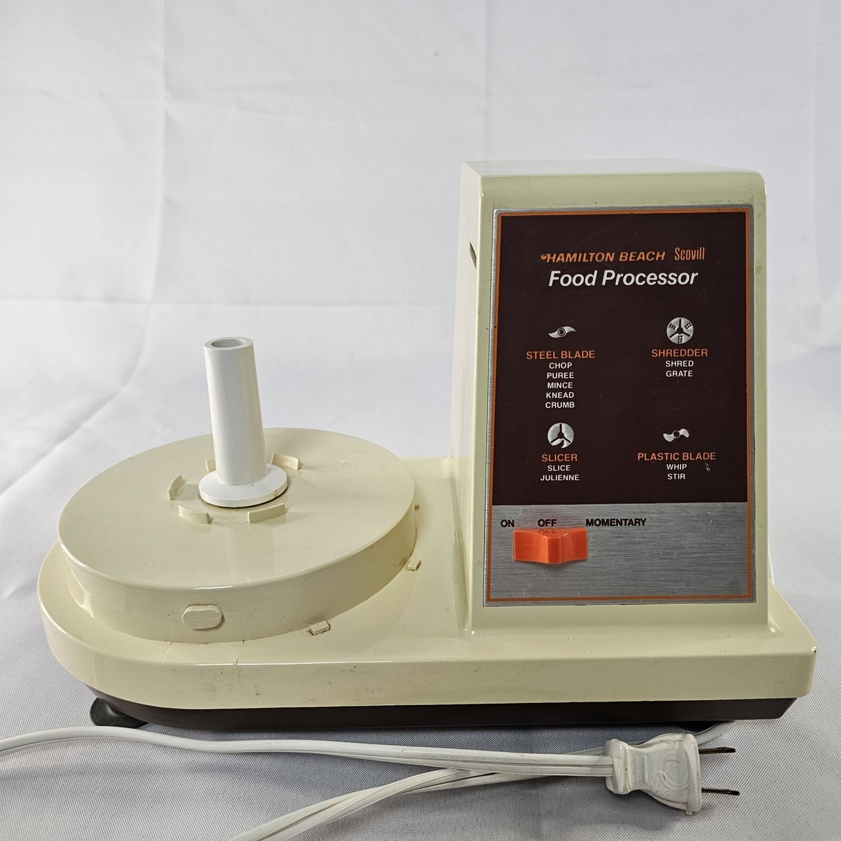 L2B 70s ボロ SCOVILL vintage Vintage Hamilton Beach Scovill Food Processor 707-6 For