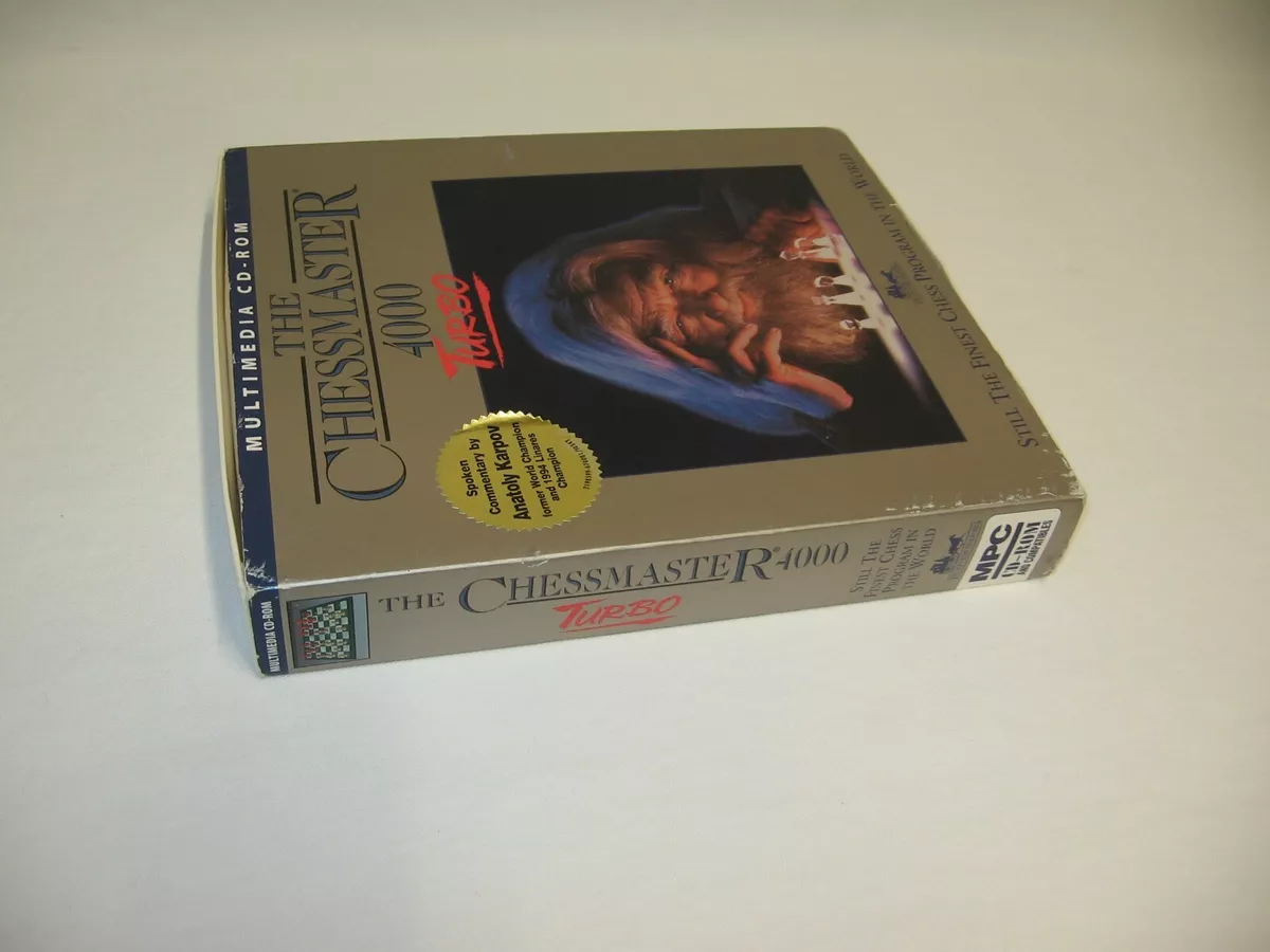 CHESSMASTER 4000 TURBO PC BIGBOX - Have you played a classic today?