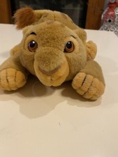 Disney Store Lion King Pouncing Simba Cub Vintage Plush