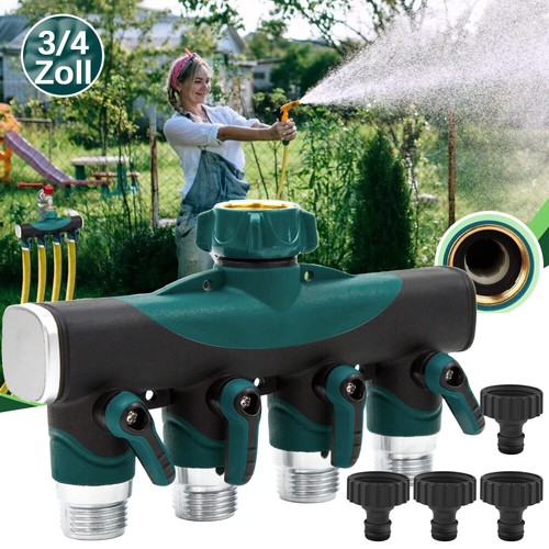 Garten Wasserhahn 1/2" 3/4" Auslaufhahn Auslaufventil Kugelhahn Bewässerung - Bild 5 von 18