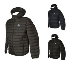SG Piumino giubbotto uomo NORTH SAILS giaccone giacca con cappuccio zip e tasche
