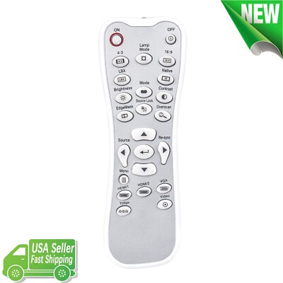 L-27-5KEY Replaced Remote for Optoma Projectors HD65 HD70S HD71S HD50 BR-3042B