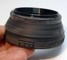 52mm Rubber Lens Hood for  50mm f1.8 collapsible double threaded