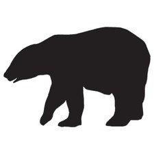 Polar Bear - Vinyl Decal Sticker - Multiple Color  Sizes - ebn797