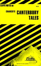 CliffsNotes on Canterbury Tales - Paperback By Nicoll, Bruce - VERY GOOD