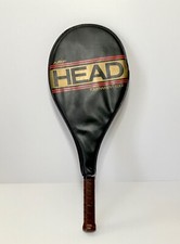 VINTAGE AMF HEAD TOURNAMENT DIRECTOR TENNIS RACKET WITH COVER USED MADE IN USA