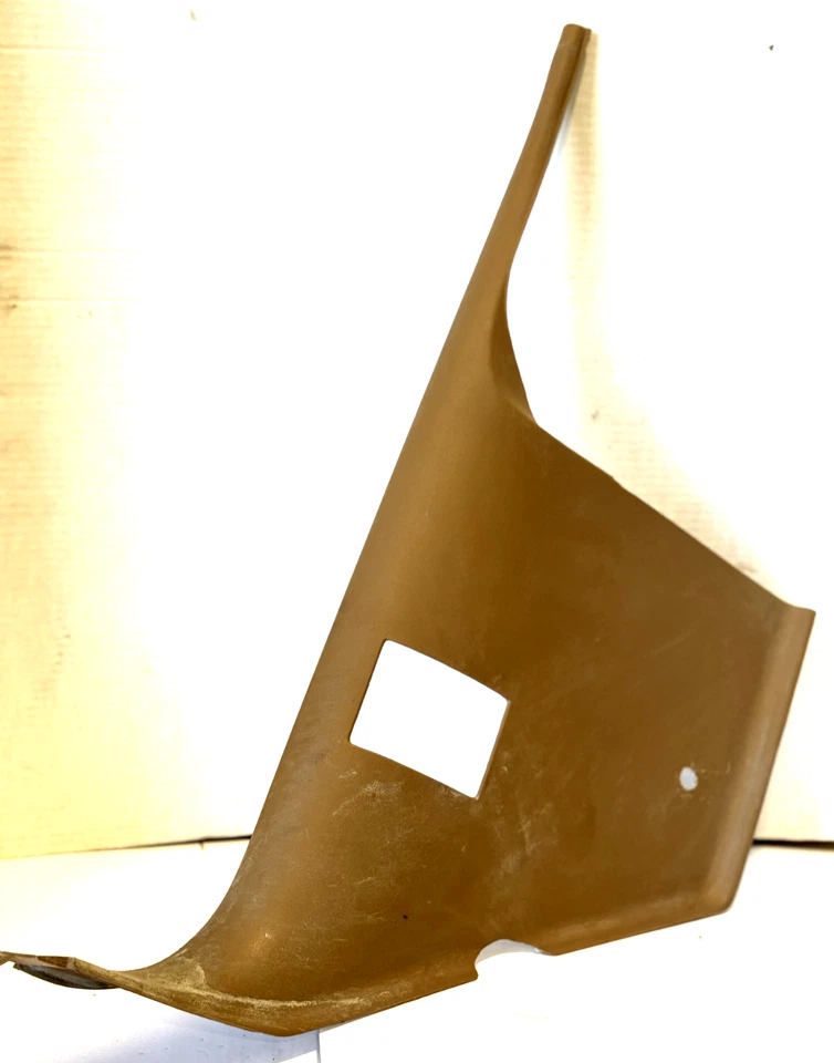 1987-1991 Ford F150 F250 F350 BROWN LOWER KICK PANEL TRIM PIECE LEFT DRIVER SIDE - Image 2 of 4