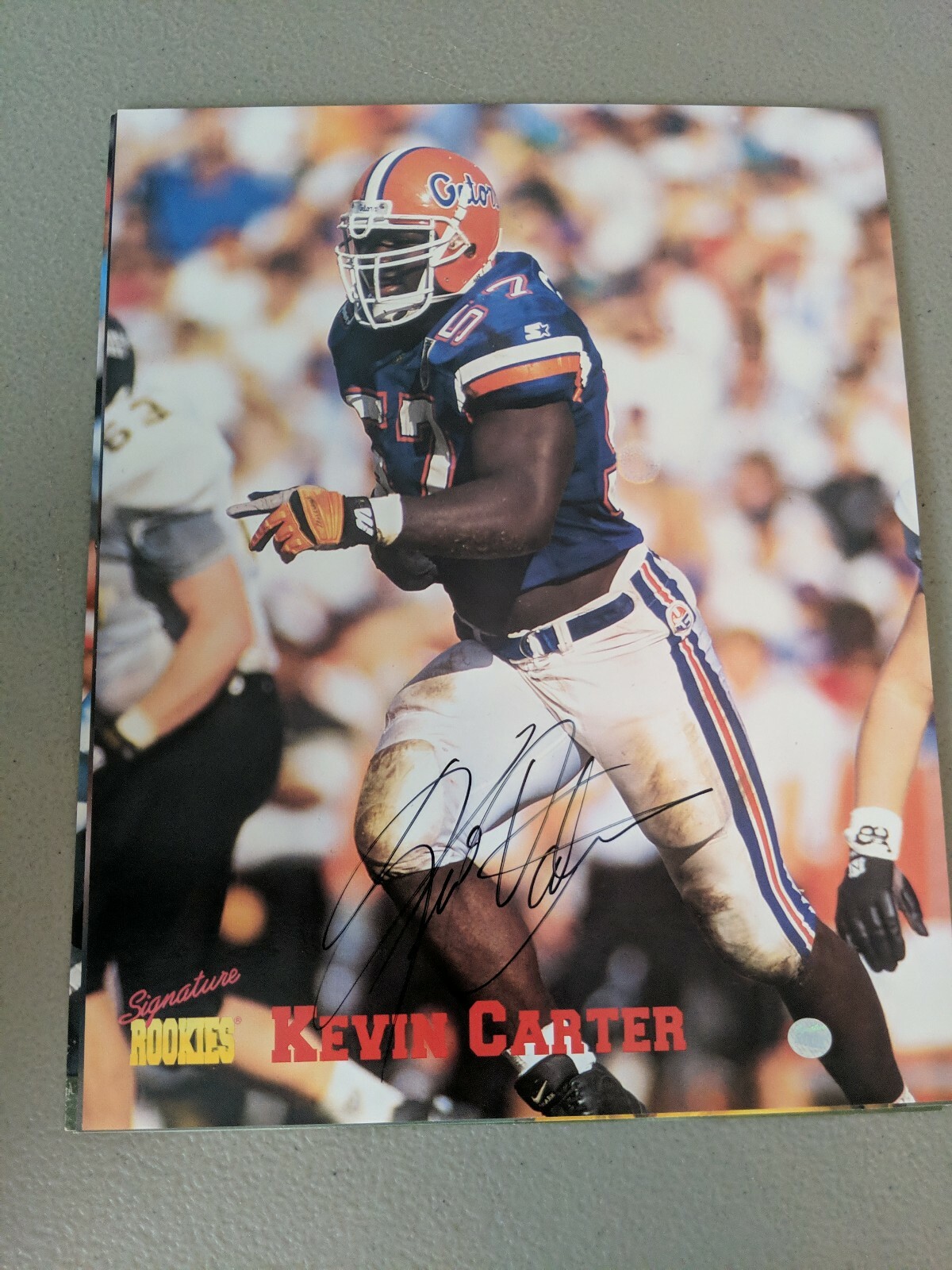 ORIGINAL 8X10 SIGNATURE ROOKIES AUTOGRAPHED PHOTOGRAPH- KEVIN CARTER | eBay