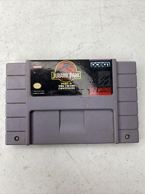 Jurassic Park Part 2: The Chaos Continues (Super Nintendo SNES, 1994)