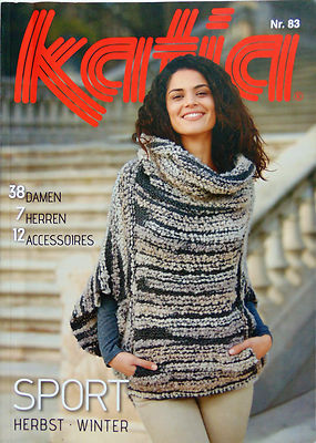 KATIA Zeitschrift -Sport- Nr.83; 57 Modelle; Herbst/Winter; Strickanleitung;