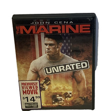 The Marine (DVD, 2006) WWE Widescreen / Unrated John Cena, Ted DiBiase, Jr.