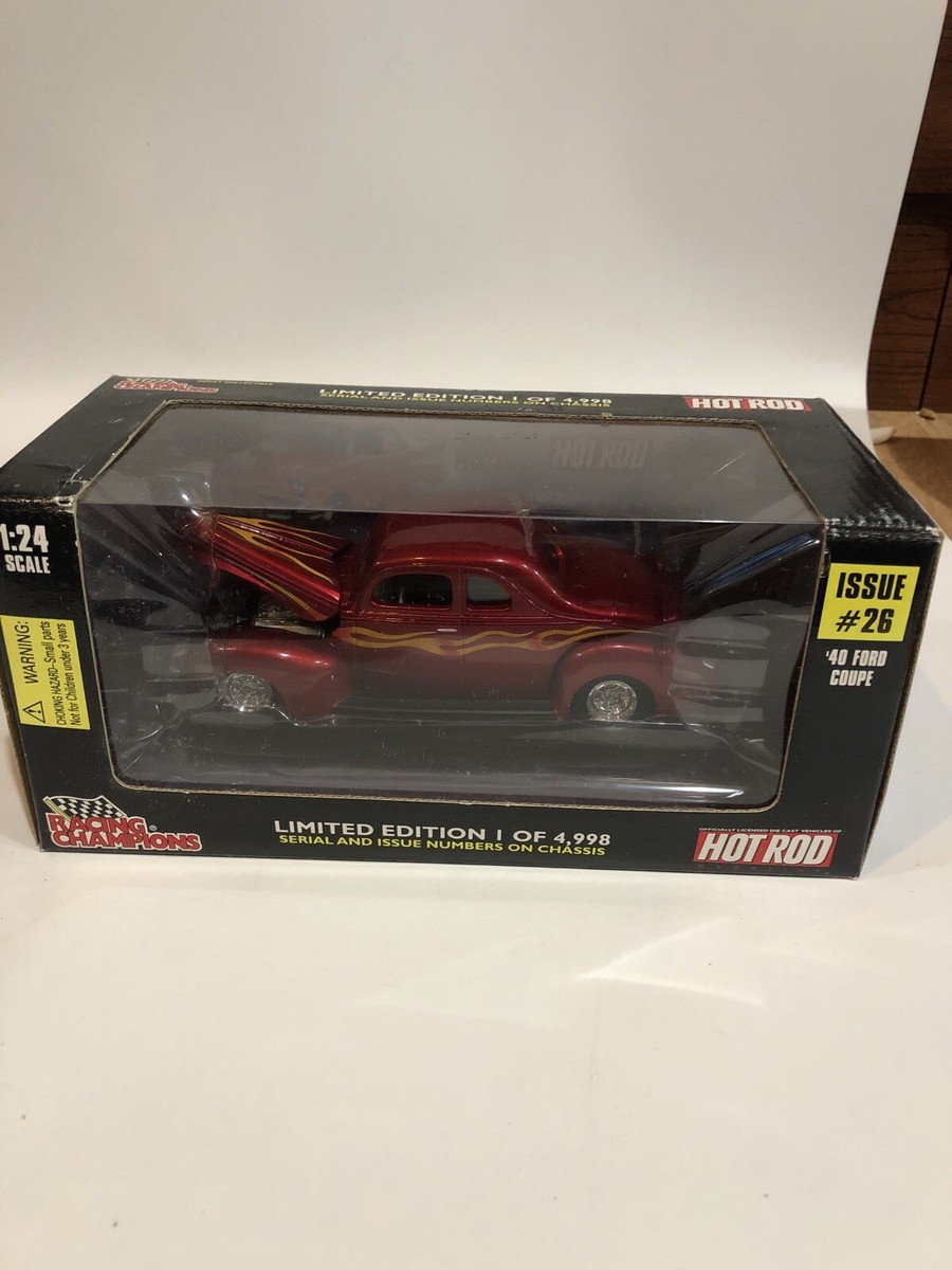 ☆希少☆レーシングチャンピオン ホットロッドマガジン #84 フォードクーペ GT) Racing Champions '40 FORD COUPE 1/24 LIMITED ED Hot Rod