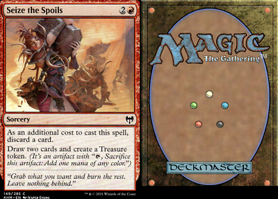 Magic the Gathering -MTG- Seize the Spoils | eBay