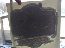Vintage Honda Motorcycles Iron-On Transfer