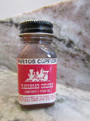 FLOQUIL RAILROAD COLORS MODEL PAINT - 1oz 1 OUNCE - RR105 COPPER