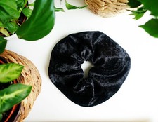 Scrunchie Large Braid Holder MANY Colours Puncture Velvet Handmade Handmade 90s