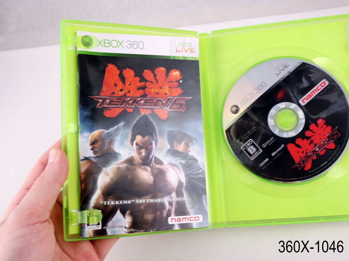 Tekken 6 Xbox 360 Japanese Import Japan JP Ver Namco Region Tekken 6 Xbox 360 Japanese Import Japan JP Ver Namco Region