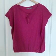 prAna Women's Ocupas Popover in Orchid Bloom Pink Size S