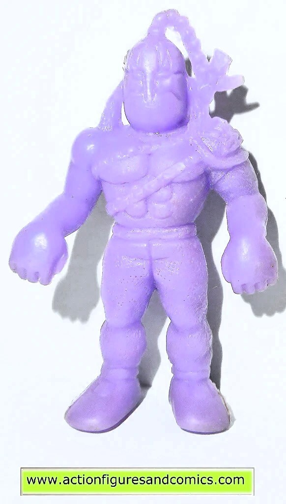 M.U.S.C.L.E muscle men 152 MONGOLMAN vintage 1985 GRAPE Board game color mattel