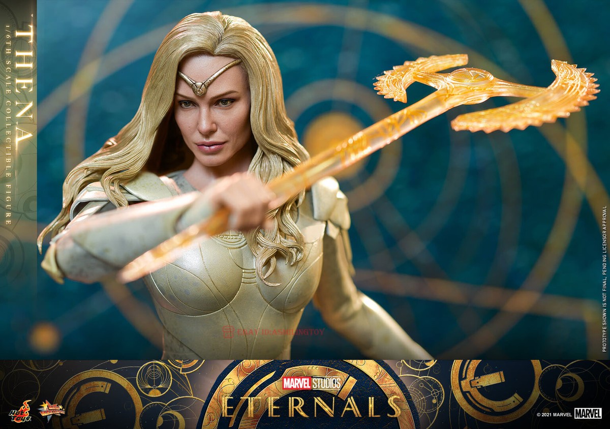 HOTTOYS HT MMS628 Eternals Thena Tina 1/6 Scale Action Figure In