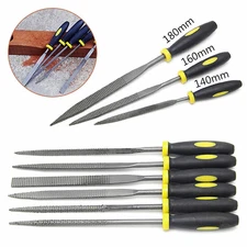 6PCS Mini Files Set Metal Filing Rasp Needle File Wood Tools Hand Woodworking