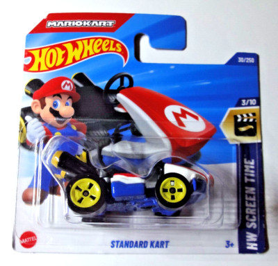 Hot Wheels - Standard Kart - Mario Kart - Nintendo - HW Screen Time 2025 - HYW83
