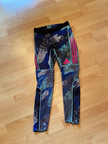Tolle Sportleggings von Adidas - ADIZERO - Tight Fit - Bunt - NEU
