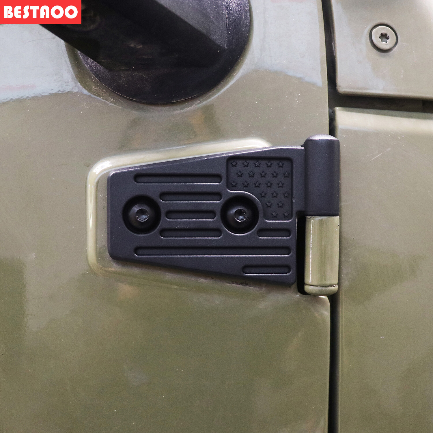ALUMINUM Door Hinge Kit Door Hinges for Jeep Wrangler JK &Unlimited