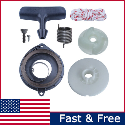 #ad Recoil Starter Pulley Spring Grip Rope Kit For Husqvarna 435 440 540057502 US $12.69