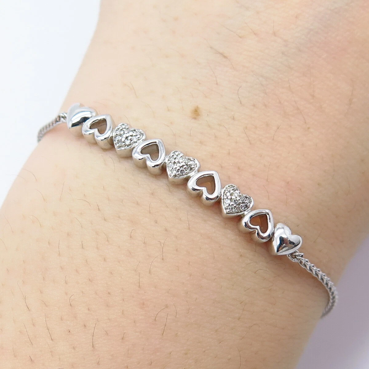925 sun clearance diamond bracelet