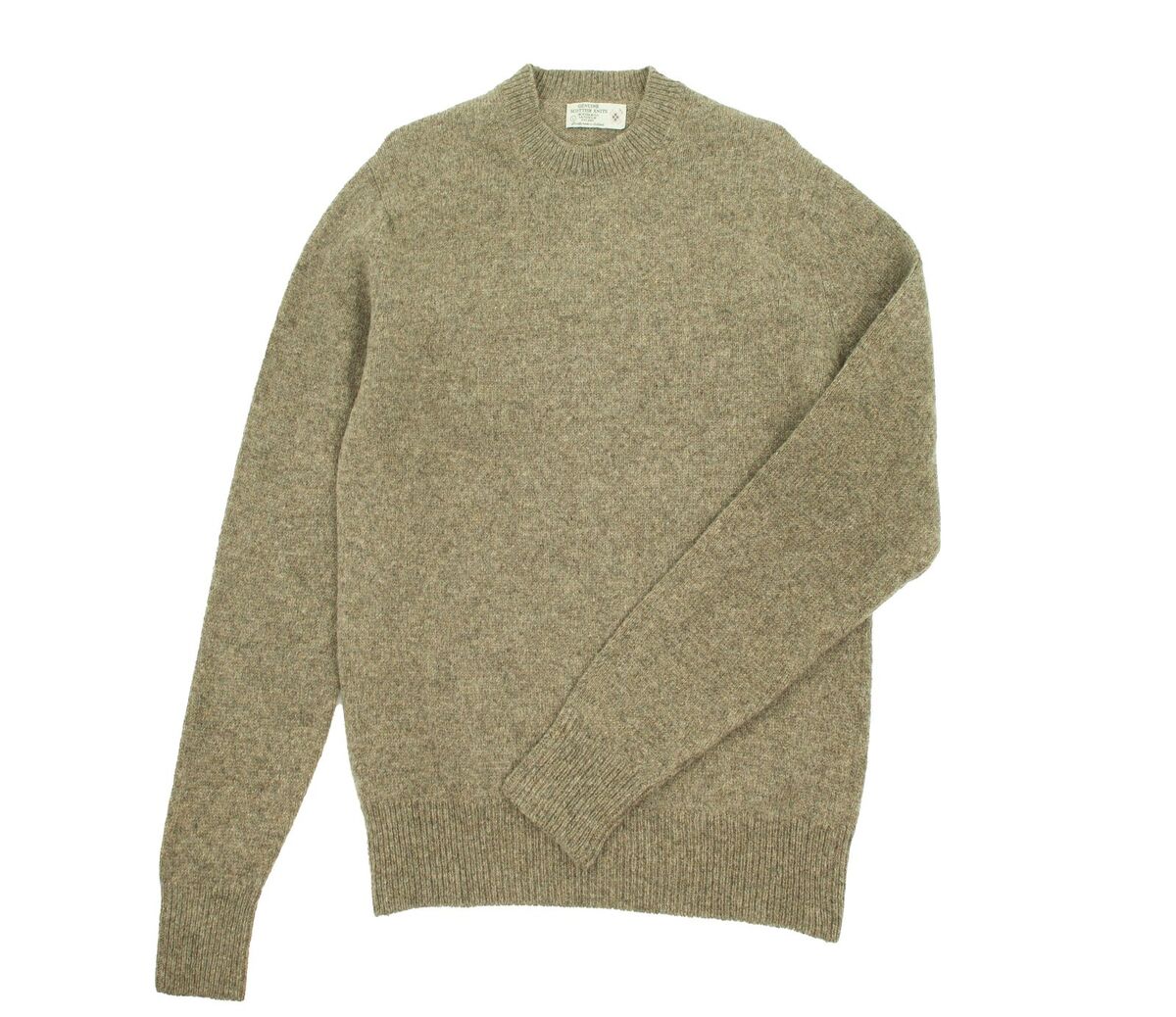 Classic Shetland Wool Crew Neck Jumper | eBay