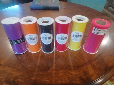 Tulle 6'' X 25 Yds 6 New Spools Several Colors
