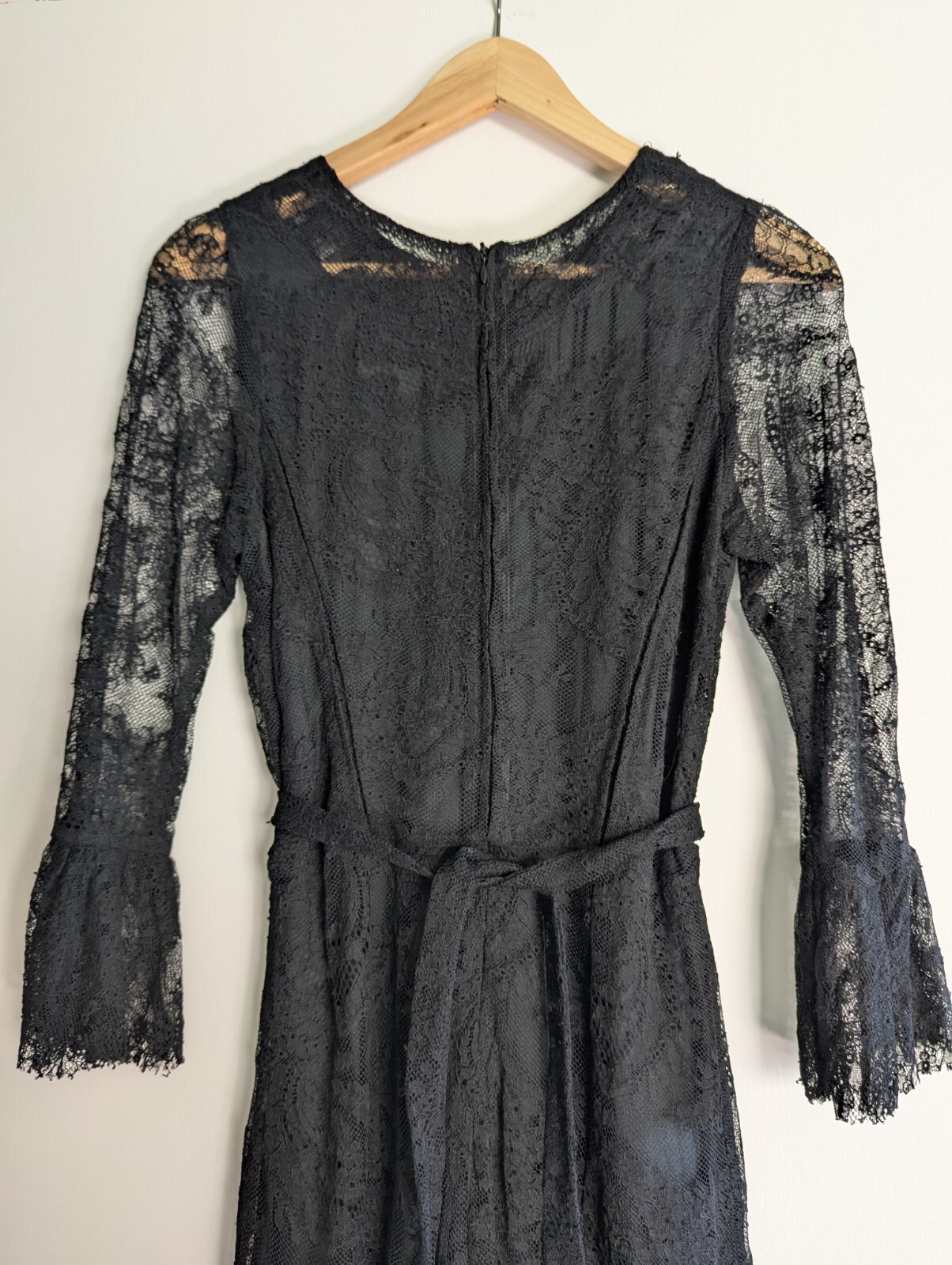 JUST IN CASE Niche European brand from Belgium Size XS Black Lace Goth