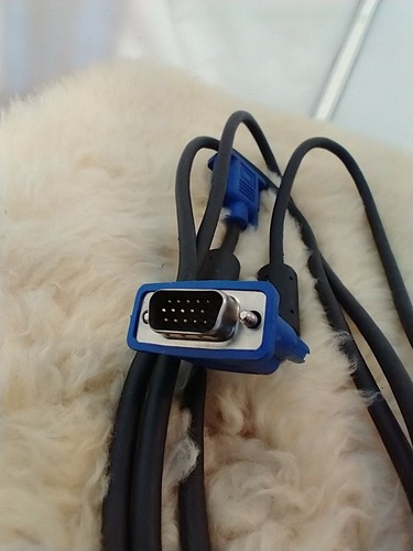 CÂBLE VIDÉO POUR MONITEUR PC VGA MÂLE VERS MÂLE SVGA CORDON 14 BROCHES HD 1080 (LOT DE 10) - Photo 2/7