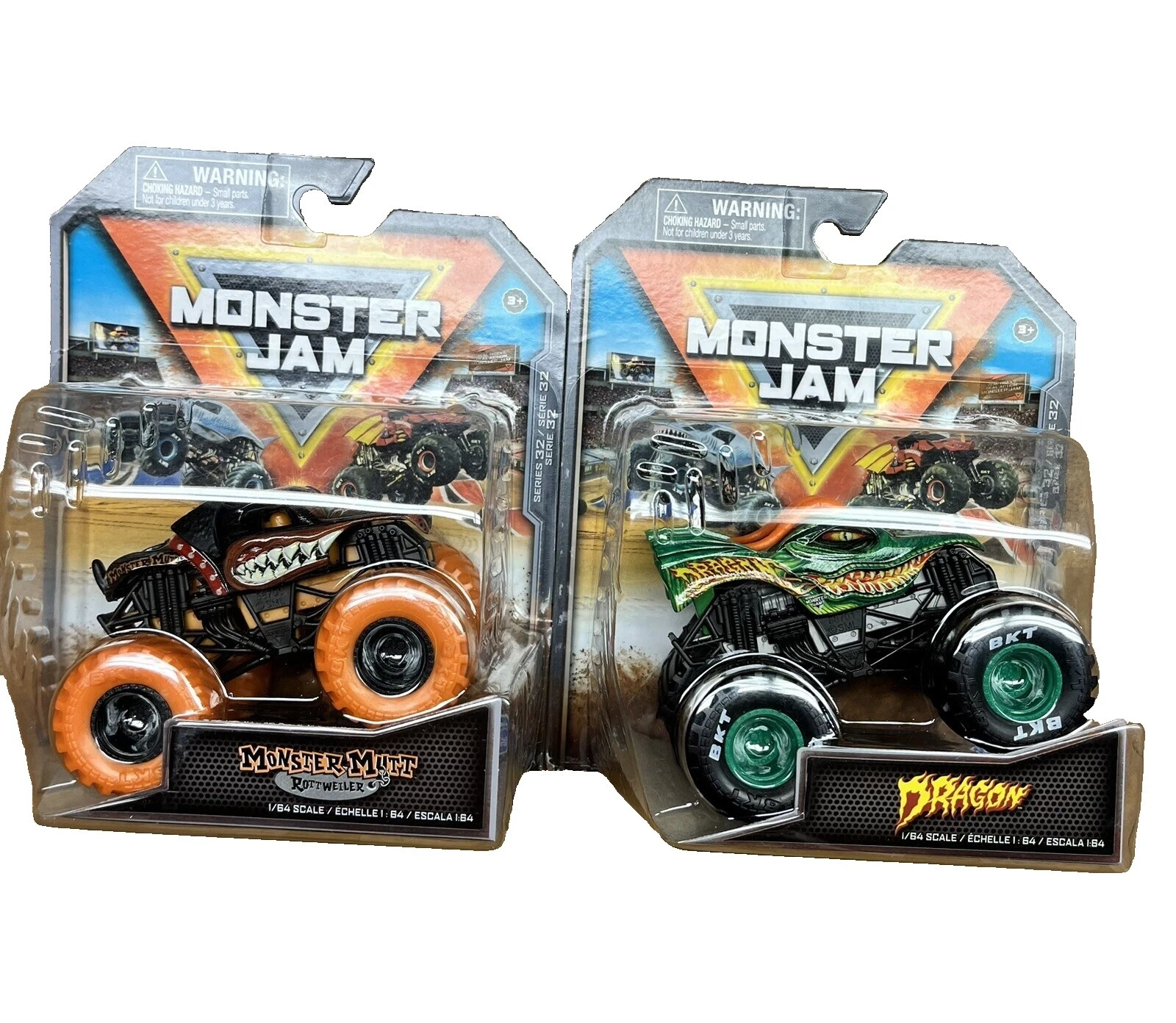 Dragon Contemporary Manufacture Diecast Monster Trucks
