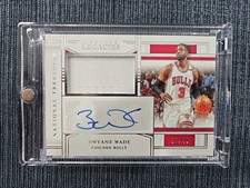 2020 National Treasures Dwayne Wade Lasting Legacies Jersey Sig PATCH AUTO/49 MT