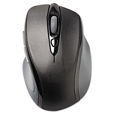KENSINGTON PRO FIT MID-SIZE WIRELESS MOUSE WITH NANO RECEIVER K72405US - BLACK